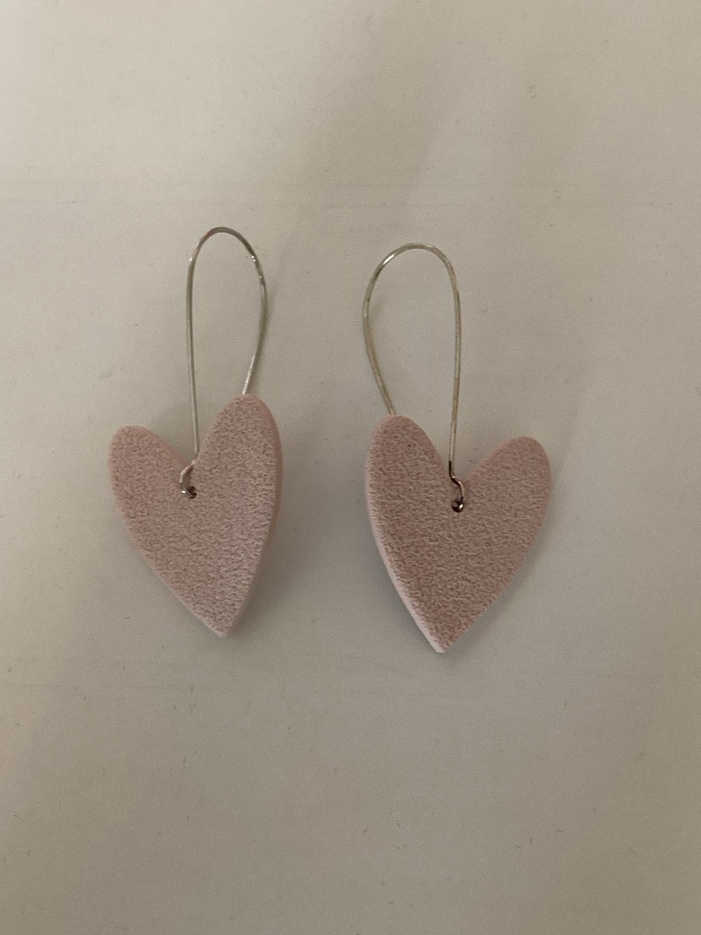 Women’s Pink Heart Drop‎ Earrings - Brand
